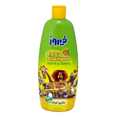 شامپو کودک مدل Warm And Sweet سبز 300 میلی لیتر فیروز